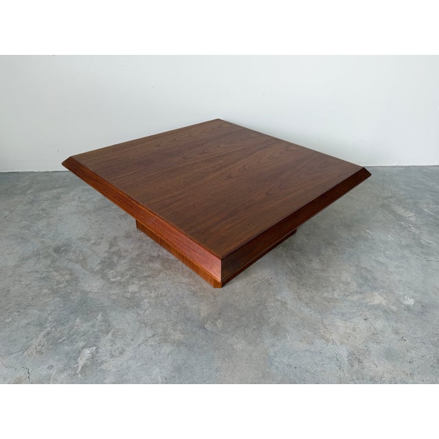 1960's Mid Century Vejle Stole & Møbelfabrik Square Coffee Table For Sale - Image 4 of 18