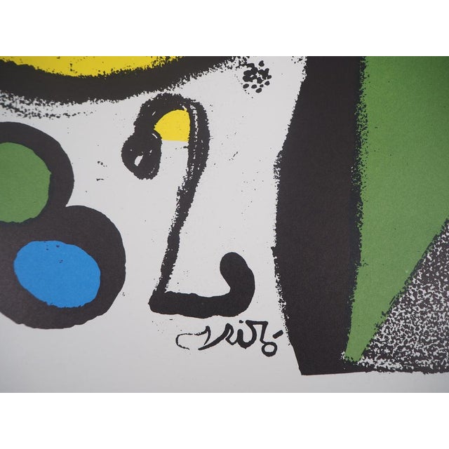 Joan Miro, España, Copa del Mundo, 1982, Original Signed Lithograph For Sale - Image 7 of 9