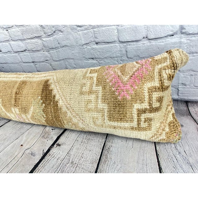 Vintage Pillow Case Turkish Rug Pillow Decorative Rug Pillow Dry cleaning only. PILLOW INSERT IS NOT INCLUDED