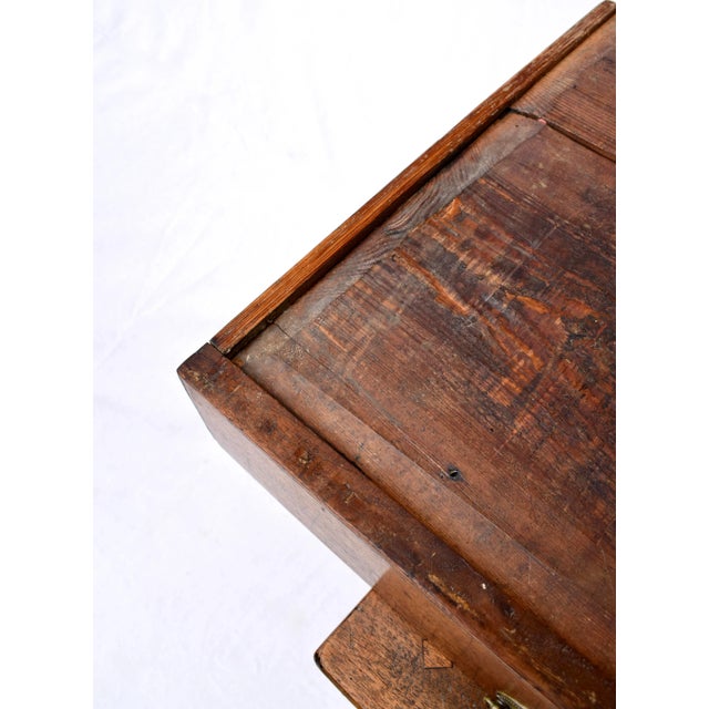 Early 19th C. Hepplewhite Work Table For Sale - Image 10 of 13
