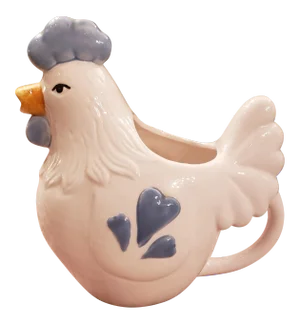 Vintage Farmhouse Rooster Porcelain/Ceramic Vase