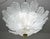 Florence, Large Size Murano Clear Trasparent Vintage Glass Ceiling Light For Sale - Image 4 of 17