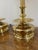 Traditional Pair of 1970s Chapman Attributed Brass Candlestick Table Lamps For Sale - Image 3 of 9