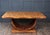 1930s Art Deco French U-Base Dining Table in Burr Walnut, 1930s For Sale - Image 5 of 15