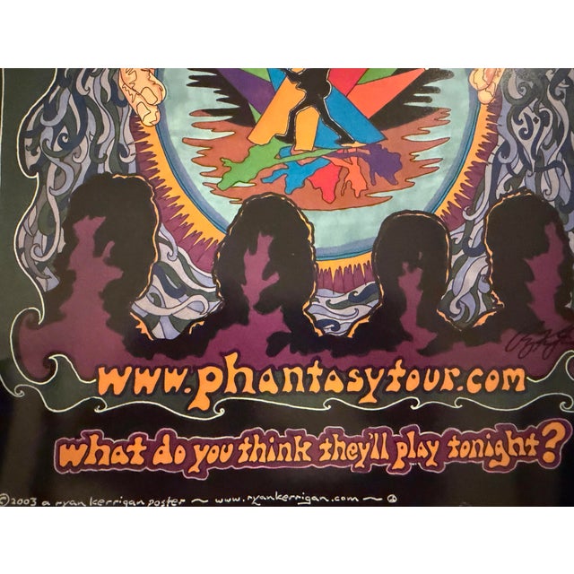 Ryan Kerrigan - Phantasy Tour, 2003, Signed Promotional Poster For Sale In Washington DC - Image 6 of 7