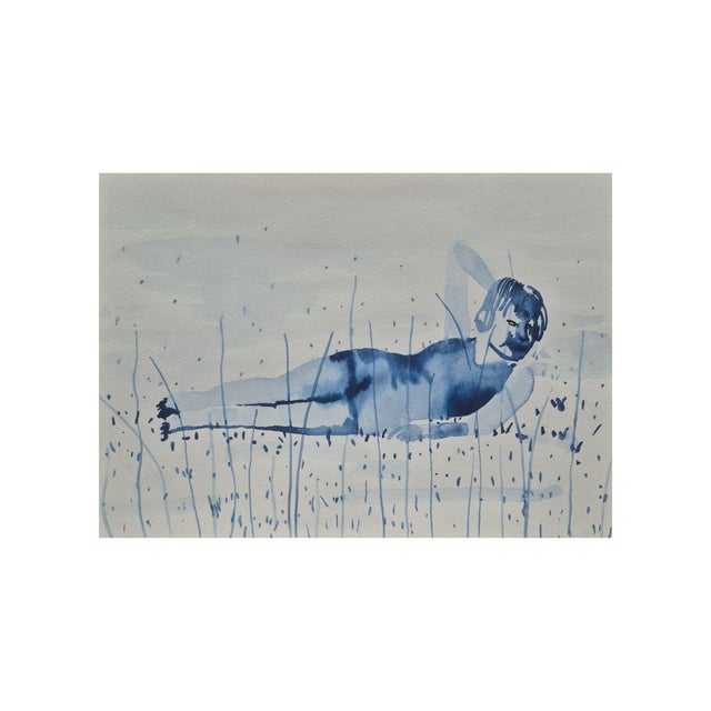 Hanna Ilczyszyn, Summer, 2022, Watercolor For Sale - Image 4 of 6