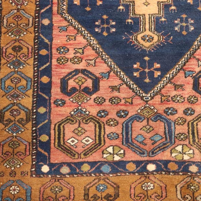 Middle Eastern Malayer Rug in Wool For Sale - Image 5 of 8