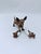 Boho Chic Vintage Chihuahua Ceramic Figurine For Sale - Image 3 of 7