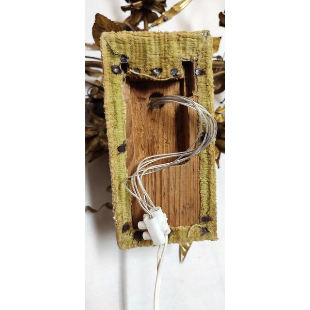 Brass Wall Lights, France, 1960s, Set of 2 For Sale - Image 16 of 18