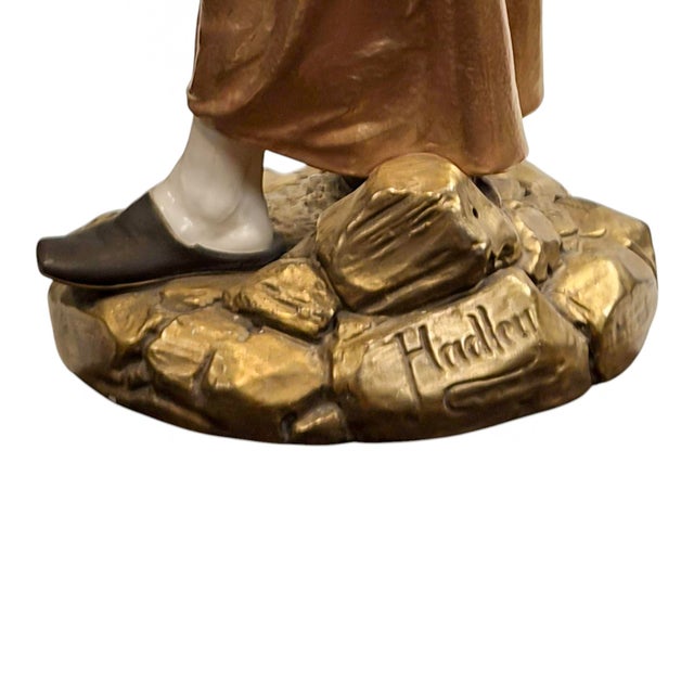 Cairo Water Carrier Figure by James Hadley for Royal Worcester, 1886 For Sale - Image 9 of 11