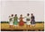 Indian Company School, Nautch Dancing Girl & Musicians, 1800s, Gouache on Paper For Sale - Image 5 of 9
