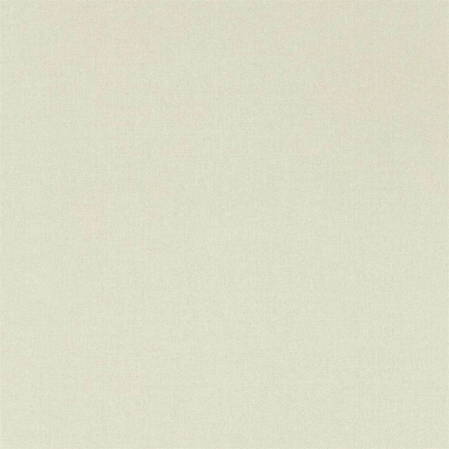 Sanderson Soho Plain Wallpaper in Birch White For Sale