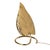 Gold Vintage Italian Table Lamp in Brass, 1970s For Sale - Image 8 of 8