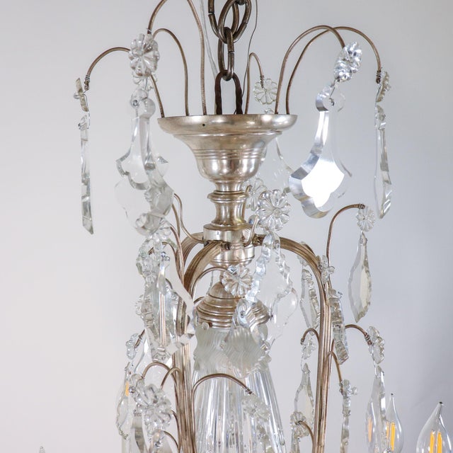 Late 19th Century Louis XVI Revival De La Troisième République Chandelier For Sale - Image 18 of 18