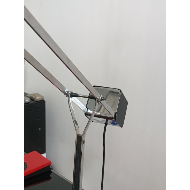 Metal Cisne Lamp in Chrome from Fase, 1980s For Sale - Image 7 of 16