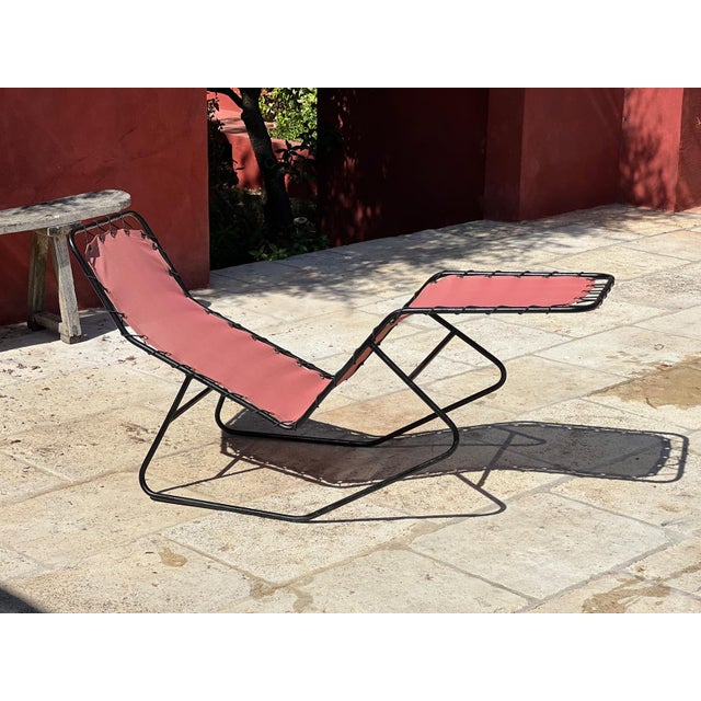 1950s Long Chairs Barwa by J.Waldheim and E.Bartolucci, 1950, Set of 4 For Sale - Image 5 of 10