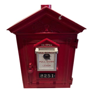 Antique Gamewell Fire Box For Sale