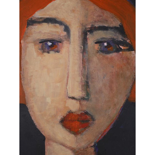 Harry Charles Tim, Alice, Longhead Series, 2020s, Acrylic Painting For Sale - Image 16 of 18