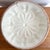 Late 20th Century Vintage Blue and White Ceramic Flower Wall Mold For Sale - Image 5 of 6
