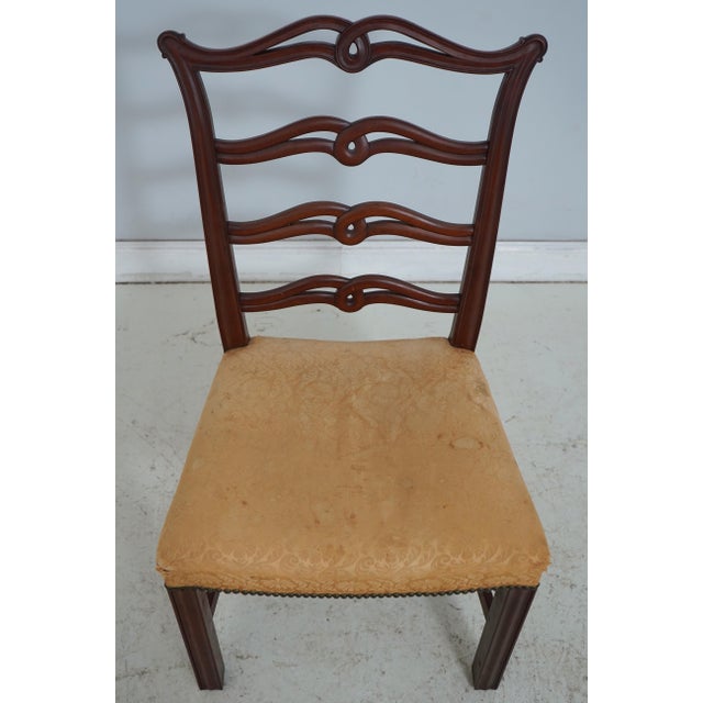 Age: Approx: 60 Years Old Details: Mahogany High Quality Construction 18 C. Design Chippendale Style Traditional Style...