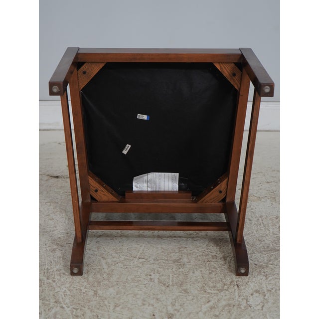 Set of 8 Stickley Metropolitan Collection Cherry Dining Chairs For Sale - Image 15 of 18