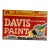 Vintage Davis Paint Double-Sided Flange Sign For Sale