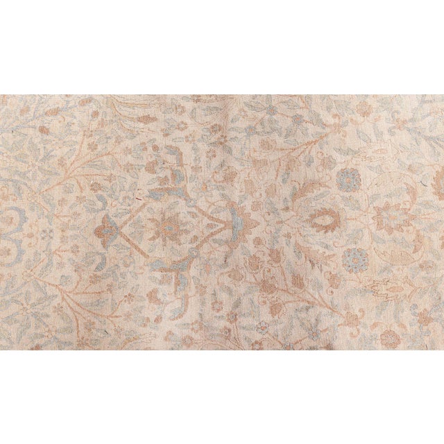 1920s Fine 1920s Persian Tabriz Handmade Wool Rug For Sale - Image 5 of 10