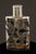 Early 20th Century Sterling Silver Over Glass Perfume Bottle For Sale - Image 4 of 9