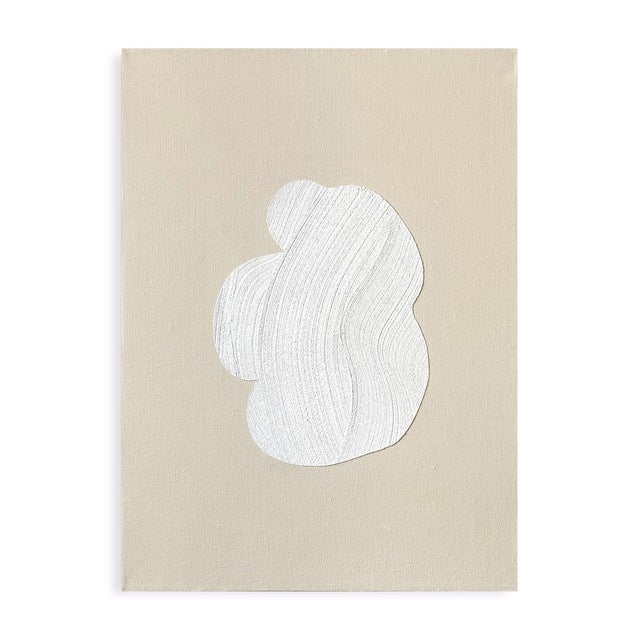Contemporary Small Abstract Painting on Canvas For Sale - Image 3 of 6