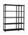 Black oak elevate shelving ix by camilla akersveen and christopher konings materials: metal, oak. Dimensions: d 40 x w 120...