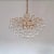 Chandelier attributed to Christoph Palme Made of Crystal Glass Balls, Germany 1960s For Sale - Image 12 of 13