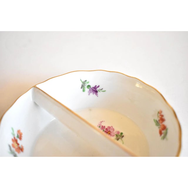 Meissen Scattered Flowers Pattern Bowl For Sale - Image 9 of 10