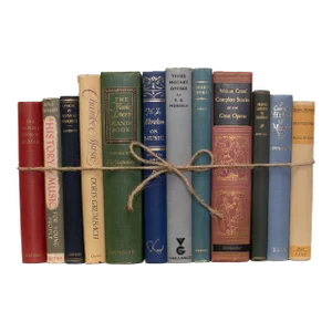 Decorative Books - Vintage Music Book Bundle - 1 foot of Books