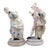 This refined pair of French Paris porcelain figures dates to the mid–late 19th century and depicts a gallant and his lady...