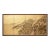 C. 1960s Showa Era Japanese Byobu Screen "Mountain Landscape With Pine Trees" For Sale