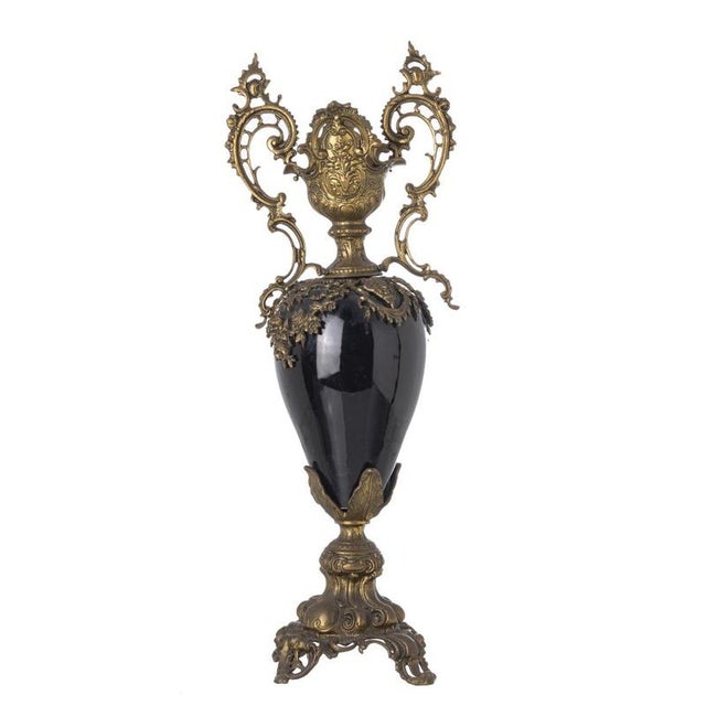 Porcelain Sèvres Pitcher in Bronze For Sale - Image 6 of 6