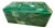 Vintage Green Malachite-Style Tessellated Stone Box For Sale