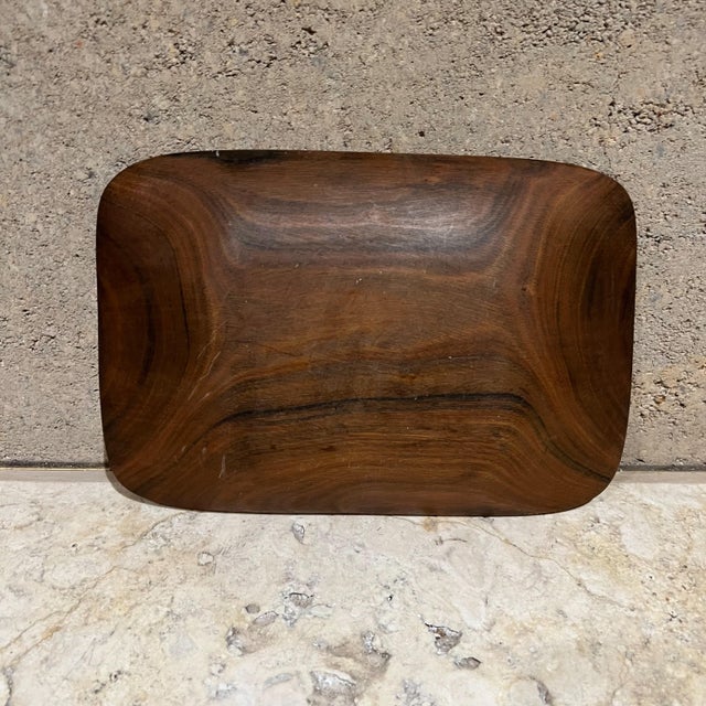 Alexandre Noll 1960s Sculptural Wood Bowl Organic Form After Alexandre Noll For Sale - Image 4 of 6
