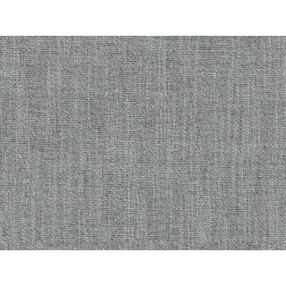 Greta Ottoman, Stone Linen Swatch For Sale