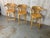 A beautiful set of three vintage bentwood barstool height chairs manufactured by Polish furniture maker Radomsko ZMG. The...