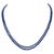 105 Carat Natural Sapphire Bead Two-Strand Necklace Sterling Silver Clasp For Sale - Image 15 of 18