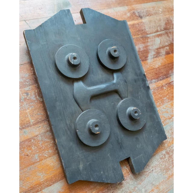 Mid-Century Modern Industrial Mold Sculptural Wall Decor For Sale - Image 11 of 12