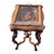 1920 Ornate Carved Angel Display Table With Glass Top and Sculptural Legs For Sale - Image 4 of 18