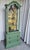 Green MCM Curio Cabinet, Display Cabinet Boho Style, 1950's #1 For Sale - Image 10 of 15