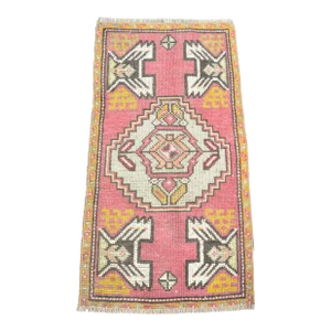 Turkish Handmade Anatolian Vintage Rug