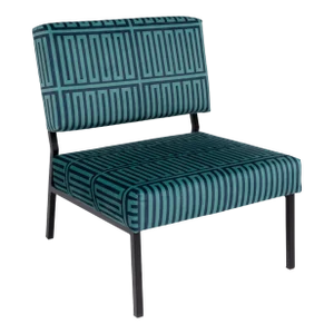 Elios Green and Blue O2 Armchair by Babel Brune