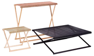 Trestle Collection Tables by Mingardo, Set of 3