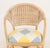 Mid-Century Modern Modern Rattan Upholstered Armchair For Sale - Image 3 of 9
