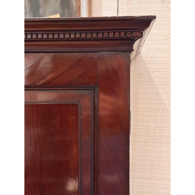 19th Century 19th Century Mahogany Cabinet With Dresser Base For Sale - Image 5 of 16