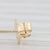 2020s New 0.67ctw Diamond Stud Earrings 14k Yellow Gold Round Solitaire Studs - 2 Pieces For Sale - Image 5 of 6